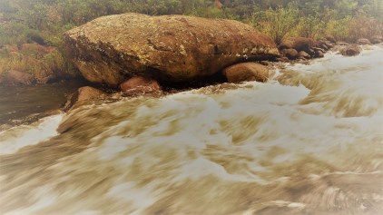 Gushing river